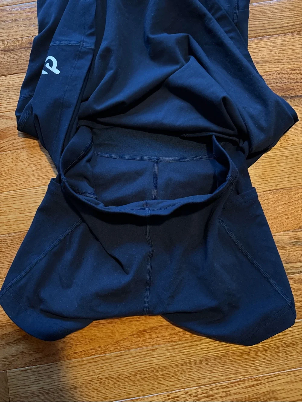 lululemon x Peloton Navy Performance Tank Dress with Logo